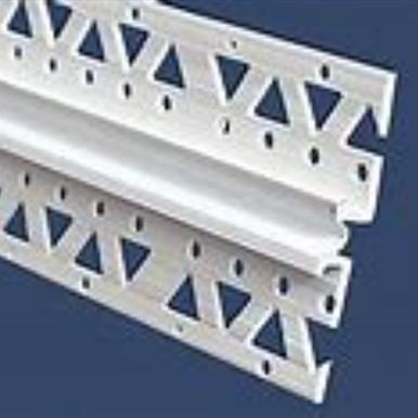 PVC Render 13mm Movement Bead - 2.5mtr long - White