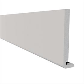 16 x 150 mm x 5 metre Magnum Square Leg White Plain Fascia Board (Full Replacement)