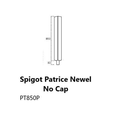 Spigot Patrice Newel 850 x 91 mm Pine PT850P