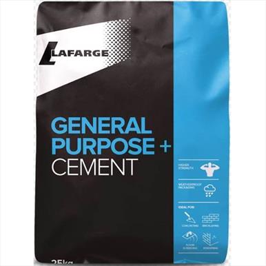 25kg General Purpose Cement - Plastic Bag