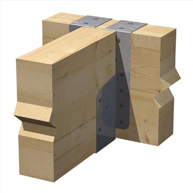 Joist Hanger Timber to Timber 75mm