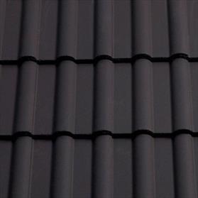 Sandtoft Double Roman Concrete Roof Tiles - Smooth Grey