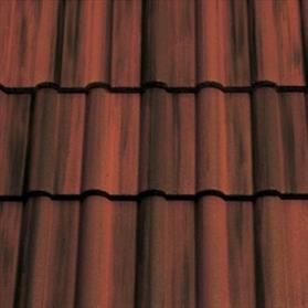 Sandtoft Double Roman Concrete Roof Tiles - Rustic