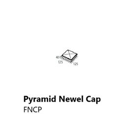 Newel Cap Pyramid 