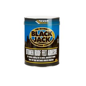 5 litre Black Jack 904 Bitumen Roof Felt Adhesive